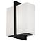 Kuzco Bengal LED 7-in Black Wall Sconce