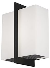 Image 2 Kuzco Bengal LED 7-in Black Wall Sconce more views