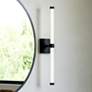 1_Kuzco Blade LED 24-in Black Vanity Light