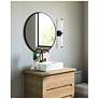 3_Kuzco Blade LED 24-in Black Vanity Light more views