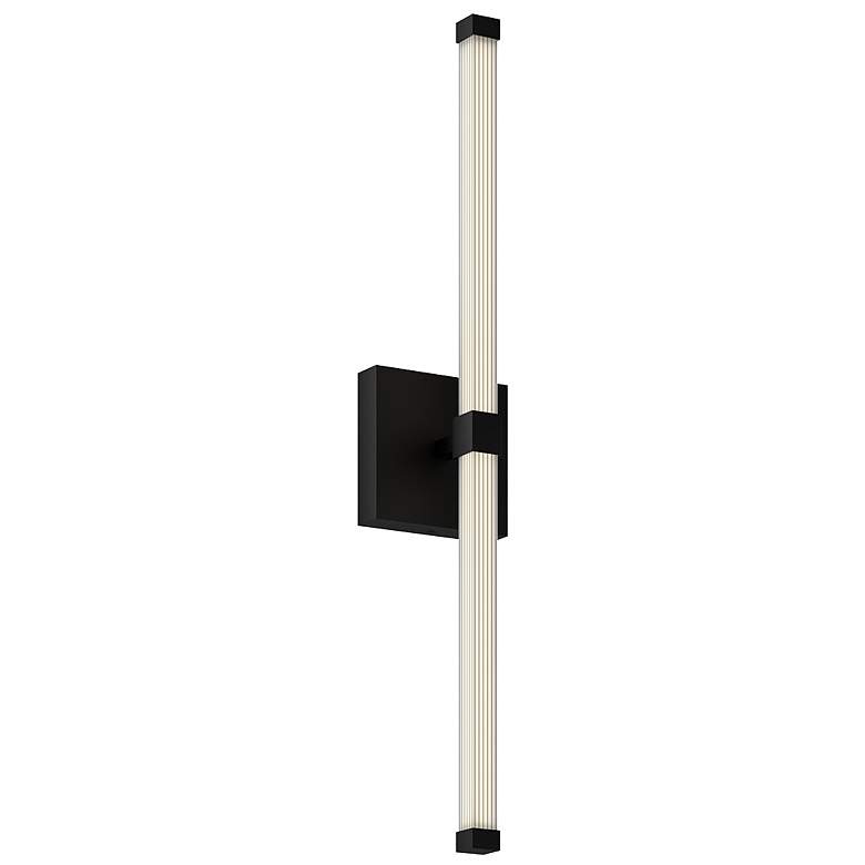 Image 1 Kuzco Blade LED 24-in Black Vanity Light