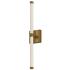 Kuzco Blade LED 24-in Brushed Gold Vanity Light