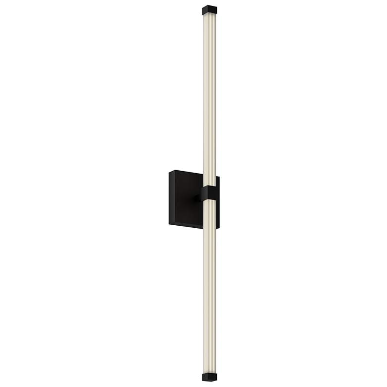 Image 1 Kuzco Blade LED 32-in Black Vanity Light