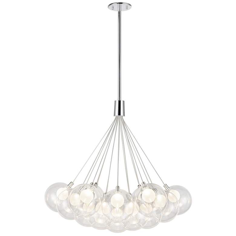 Image 1 Kuzco Bolla 28-in Chrome Chandeliers