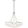 Kuzco Bolla 28-in Chrome Chandeliers