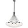 Kuzco Bolla LED 28-in Black LED Chandelier