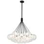 2_Kuzco Bolla LED 28-in Black LED Chandelier more views