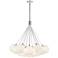 Kuzco Bolla LED 28-in Opal Glass Chandelier