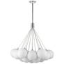 2_Kuzco Bolla LED 28-in Opal Glass Chandelier more views