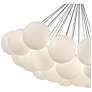 5_Kuzco Bolla LED 28-in Opal Glass Chandelier more views