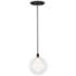 Kuzco Bolla LED 6-in Black Pendant