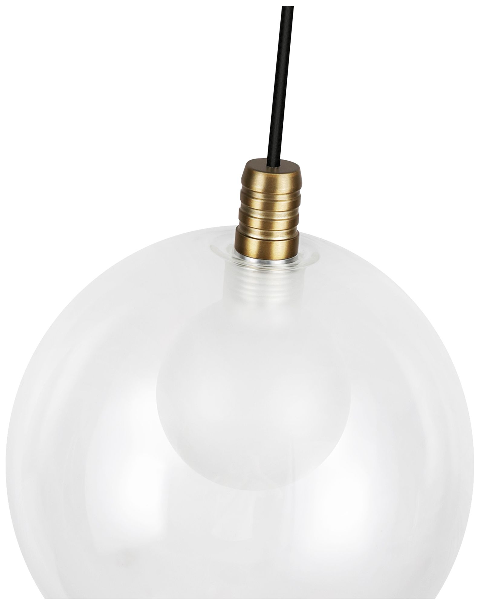 Image 4 Kuzco Bolla LED 6-in Brushed Gold Pendant more views