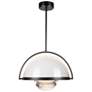 3_Kuzco Bowery LED 16-in Urban Bronze Pendant more views