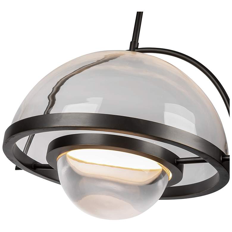 Image 4 Kuzco Bowery LED 16-in Urban Bronze Pendant more views