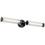 1_Kuzco Braga LED 28-in Black Vanity Light