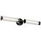Kuzco Braga LED 28-in Black Vanity Light