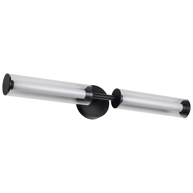 Image 2 Kuzco Braga LED 28-in Black Vanity Light more views