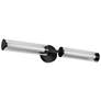 2_Kuzco Braga LED 28-in Black Vanity Light more views