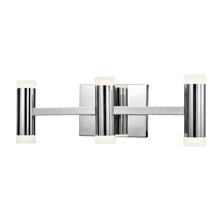 Image 1 Kuzco Brazen LED 20-in Chrome Vanity Light