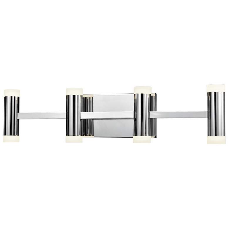 Image 1 Kuzco Brazen LED 27-in Chrome Vanity Light