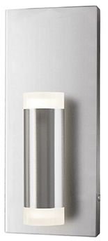 Image 2 Kuzco Brazen LED 5-in Chrome Wall Sconce more views