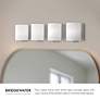 2_Kuzco Bridgewater 25-in Brushed Nickel Vanity Lights more views
