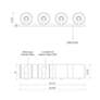 5_Kuzco Bridgewater 25-in Brushed Nickel Vanity Lights more views
