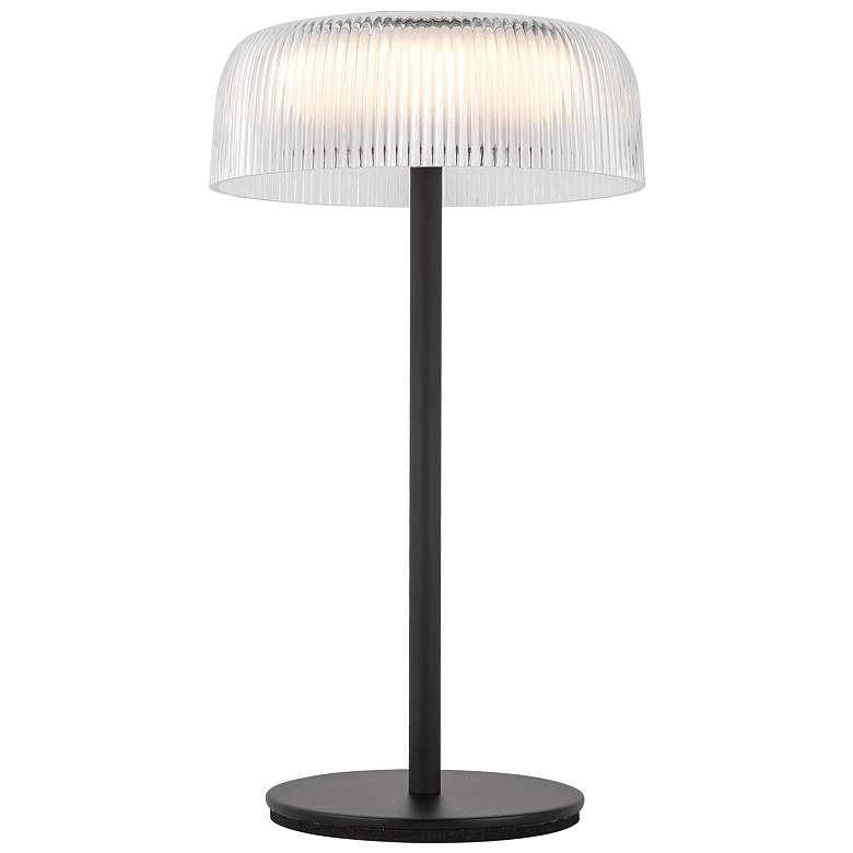 Image 1 Kuzco Brilla LED 6-in Black LED Table Lamp