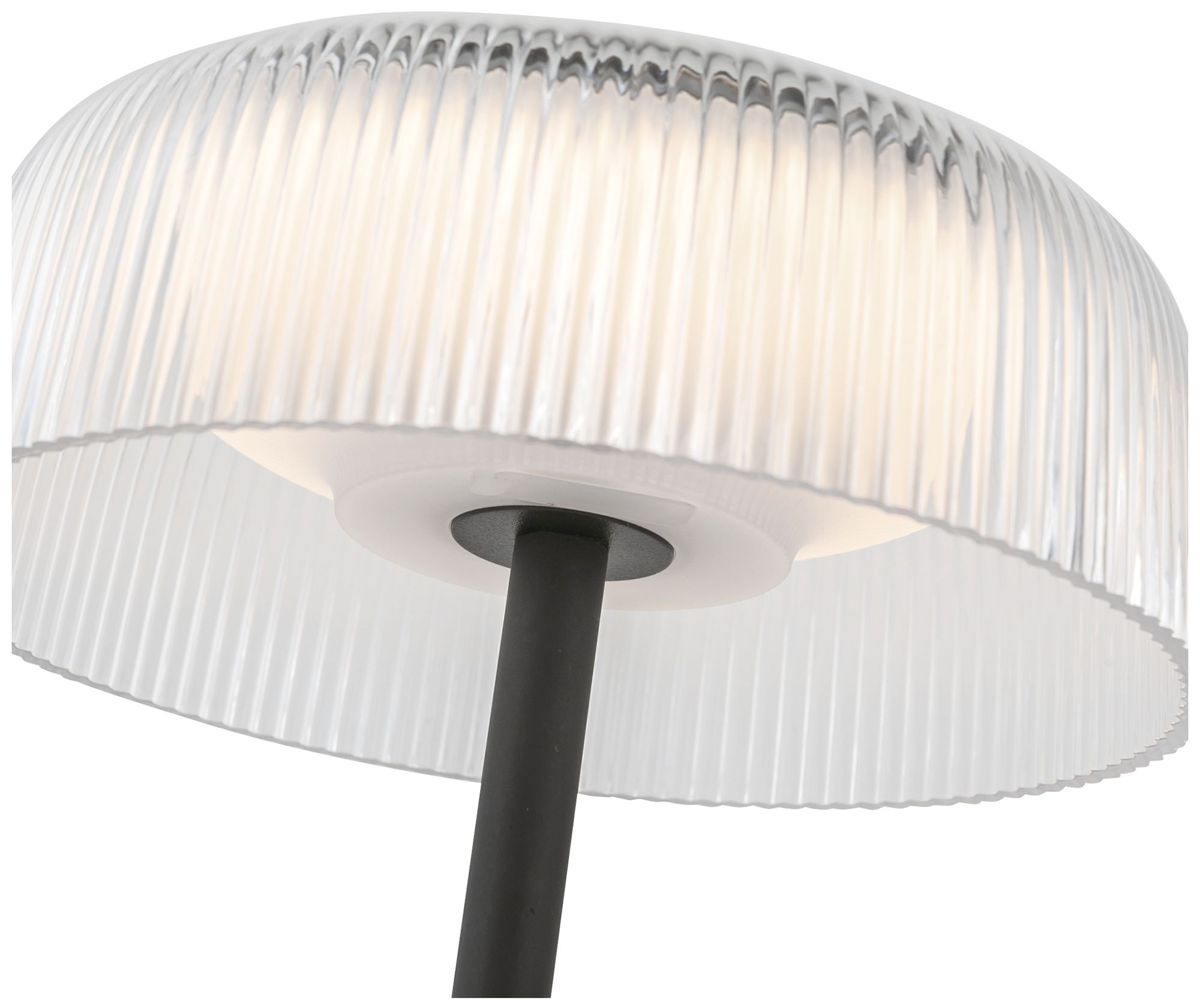 Image 5 Kuzco Brilla LED 6-in Black LED Table Lamp more views