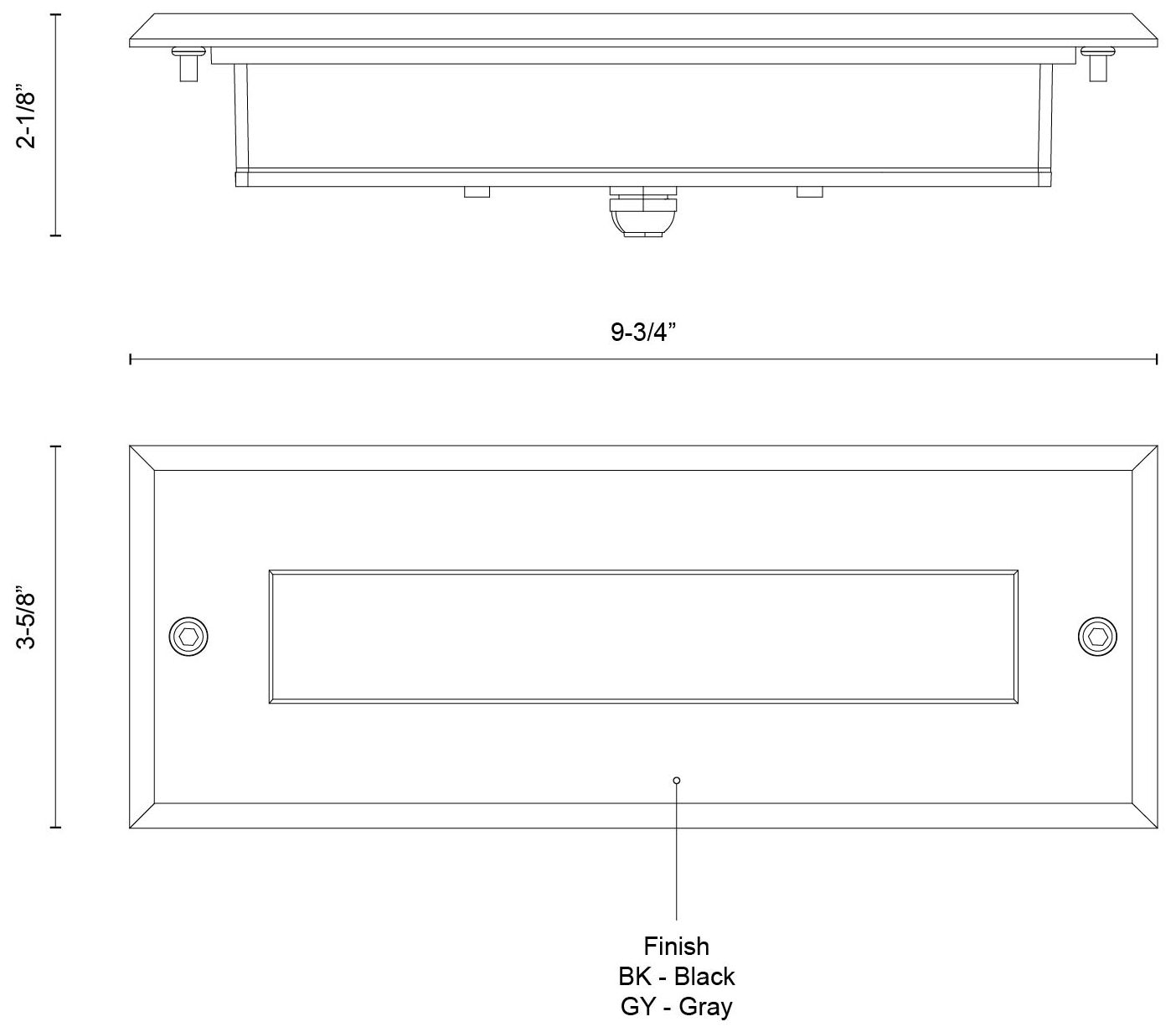 Image 4 Kuzco Bristol 10-in Black Exterior Wall/Step Lights more views