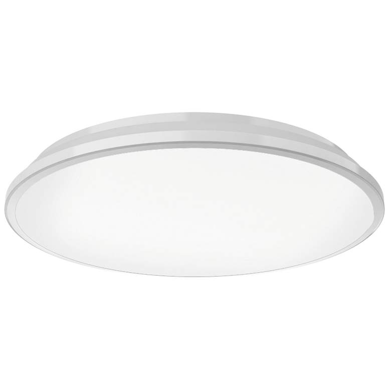 Image 1 Kuzco Brook LED 11-in White Flush Mount