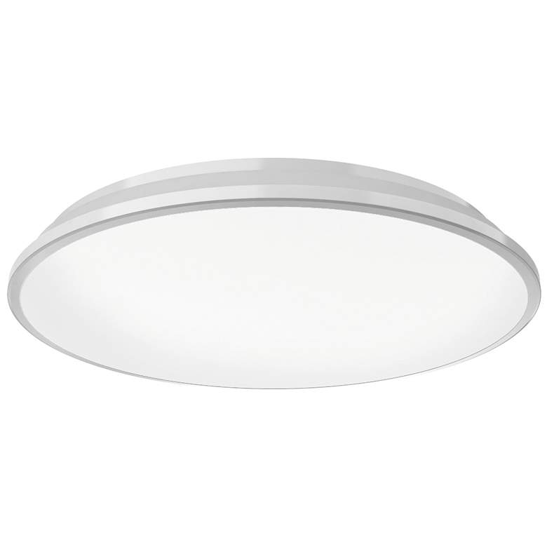Image 1 Kuzco Brook LED 13-in White Flush Mount