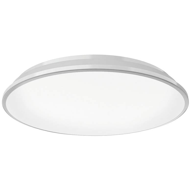 Image 1 Kuzco Brook LED 15-in White Flush Mount