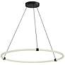 2_Kuzco Bruni LED 40-in Black Pendant