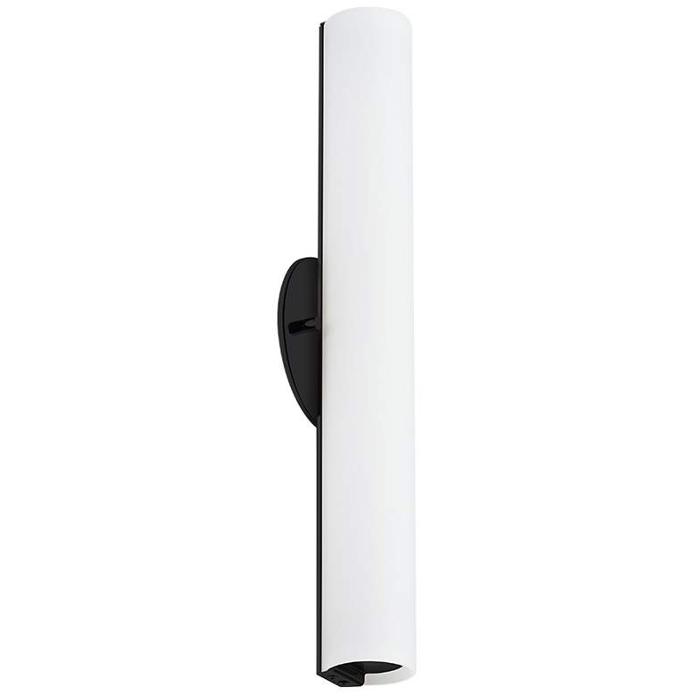 Image 1 Kuzco Bute LED 18-in Black Wall Sconce