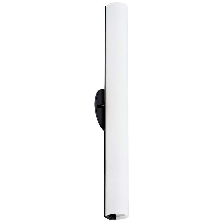Image 1 Kuzco Bute LED 24-in Black Wall Sconce