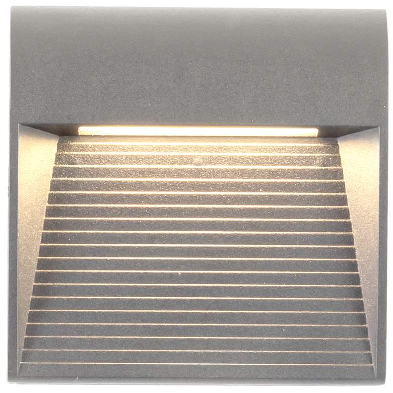 Image 1 Kuzco Casa LED 5-in Grey Exterior Wall Sconce