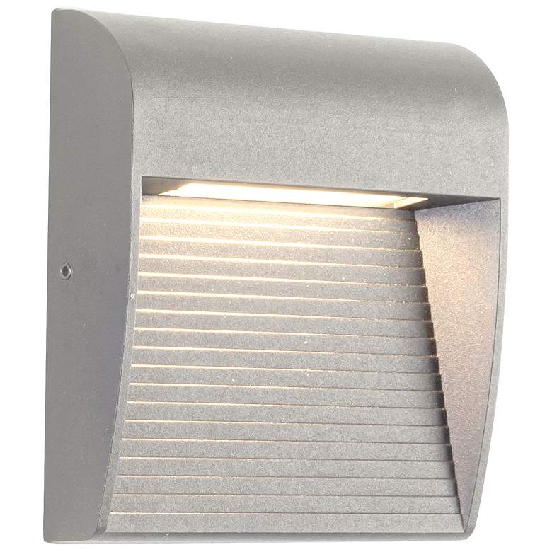 Image 2 Kuzco Casa LED 5-in Grey Exterior Wall Sconce more views