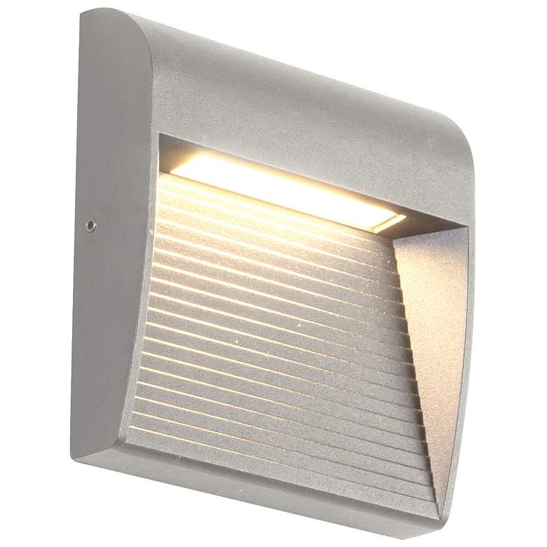 Image 3 Kuzco Casa LED 5-in Grey Exterior Wall Sconce more views