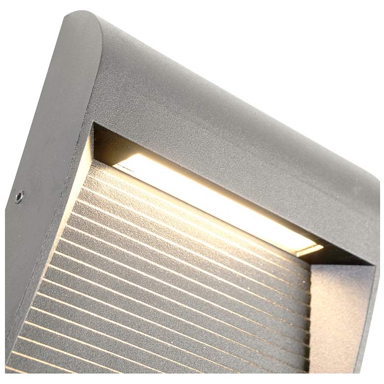 Image 5 Kuzco Casa LED 5-in Grey Exterior Wall Sconce more views