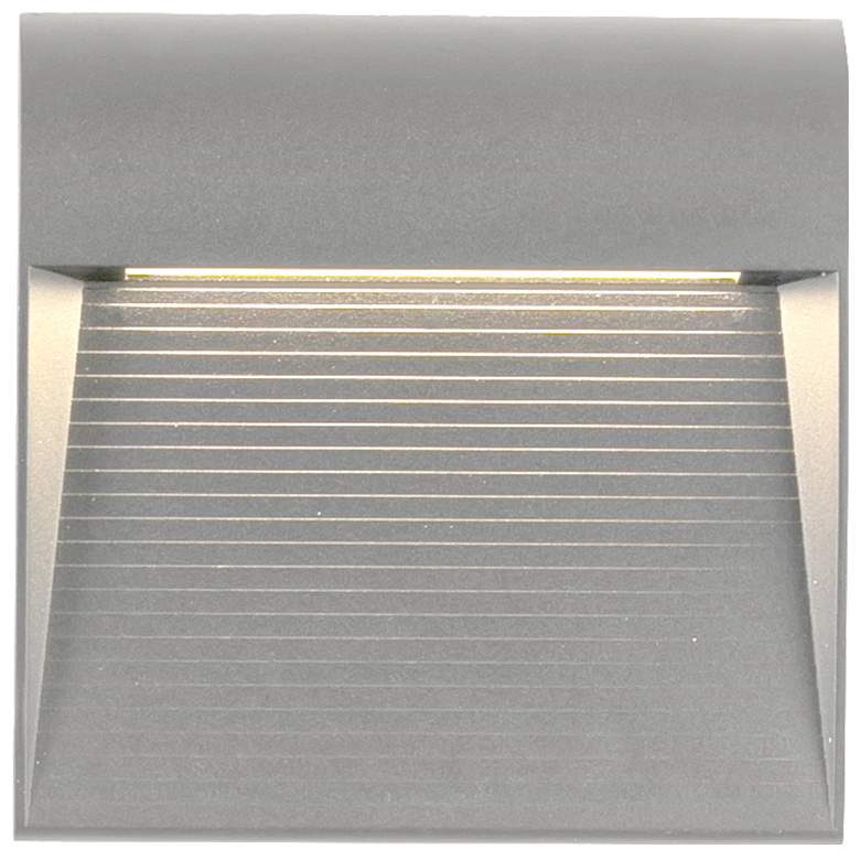 Image 1 Kuzco Casa LED 7-in Grey Exterior Wall Sconce