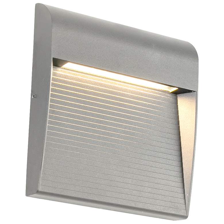 Image 3 Kuzco Casa LED 7-in Grey Exterior Wall Sconce more views
