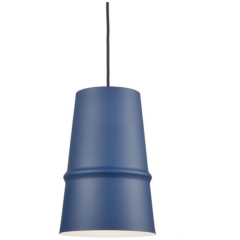 Image 1 Kuzco Castor 8-in Indigo Blue Pendants