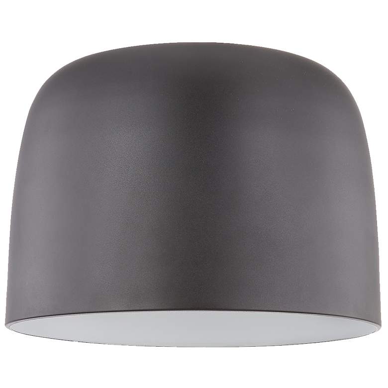 Image 1 Kuzco Cayne LED 12-in Black/White Flush Mount