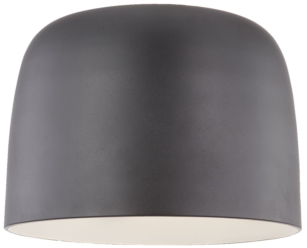 Image 2 Kuzco Cayne LED 12-in Black/White Flush Mount more views