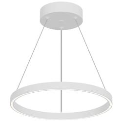 Kuzco Cerchio LED 18-in White Pendant
