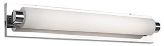 Image 2 Kuzco Charleston LED 24-in Chrome Vanity Light more views