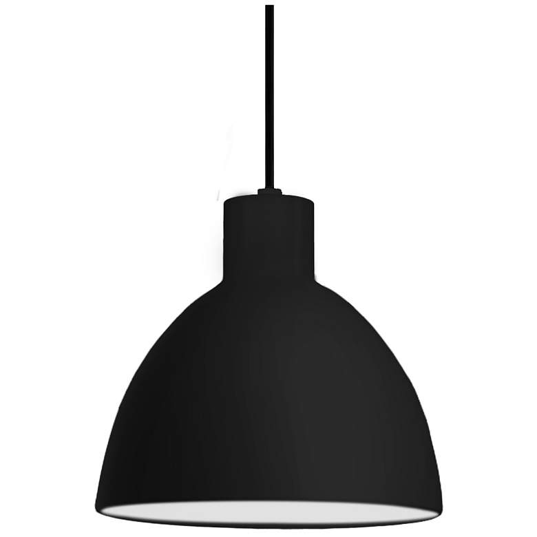 Image 1 Kuzco Chroma LED 12-in Black Pendant
