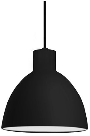 Image 2 Kuzco Chroma LED 12-in Black Pendant more views