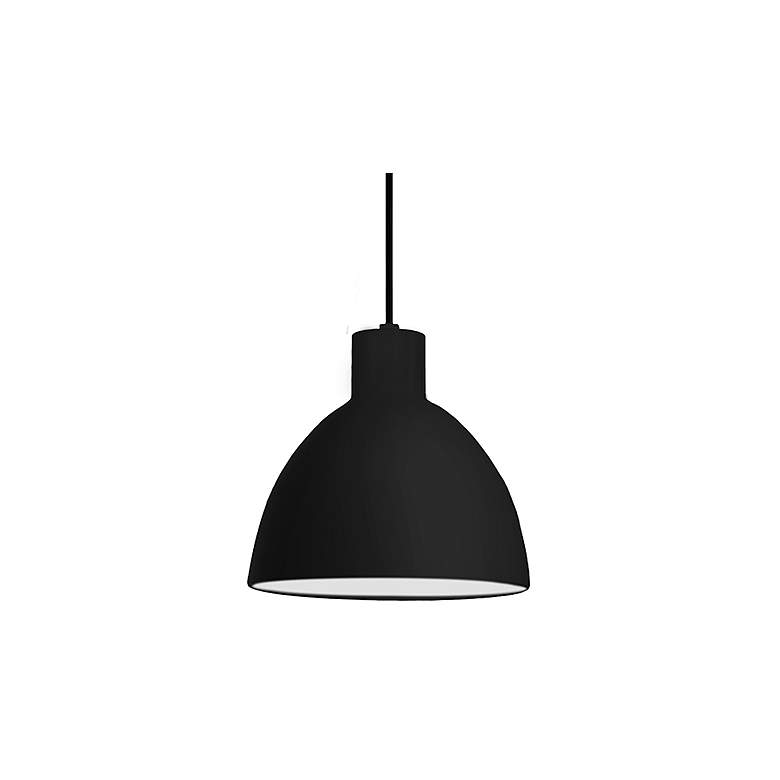 Image 2 Kuzco Chroma LED 12-in Black Pendant more views